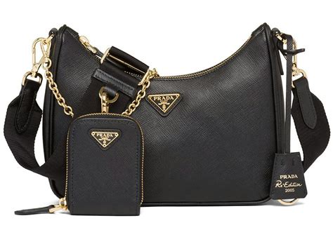 Prada black shoulder bag